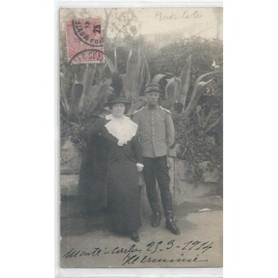 Carte Photo Monte-Carlo 1914 